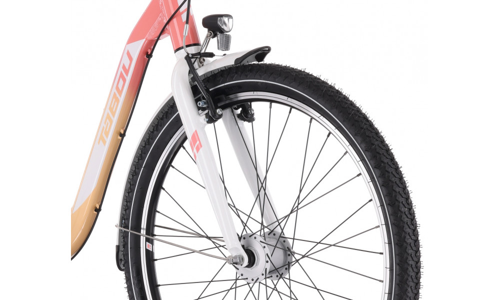 Velosipēds Tabou Queen 26 Plus coral-white - 4