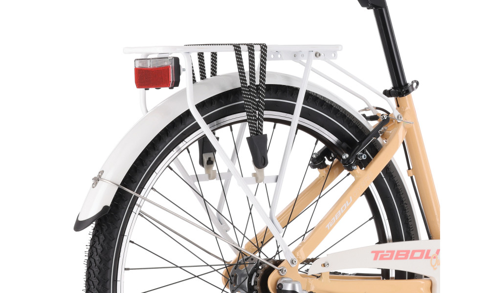 Velosipēds Tabou Queen 26 Plus coral-white - 8