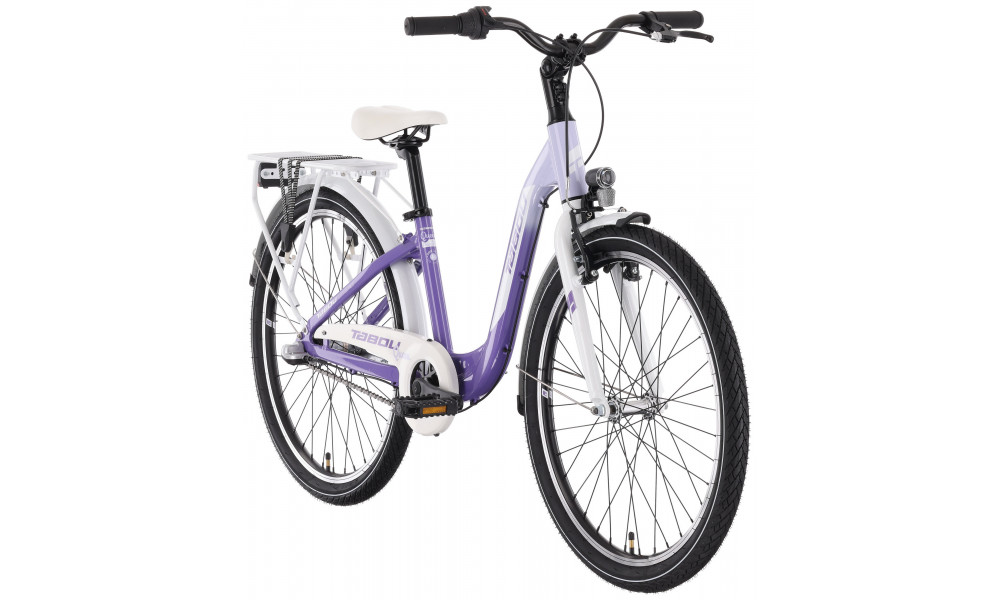 Velosipēds Tabou Queen 24 Plus purple-white - 2