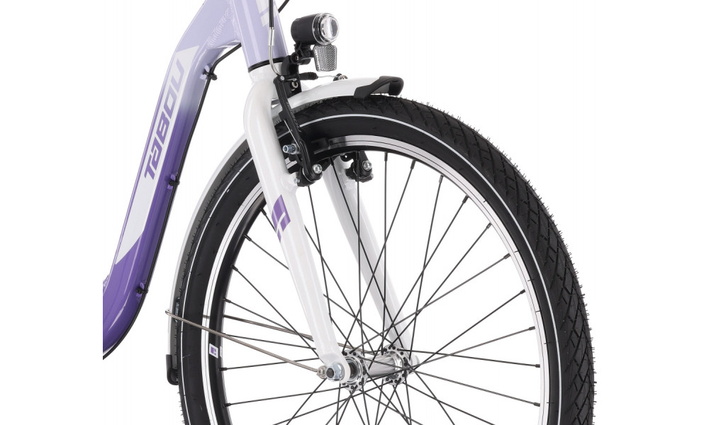 Velosipēds Tabou Queen 24 Plus purple-white - 4