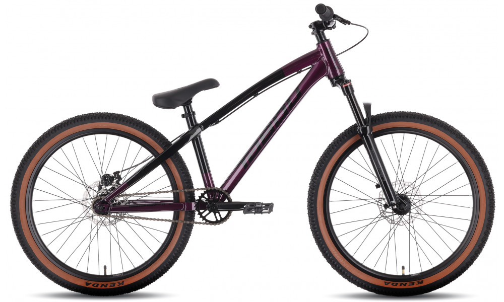 Velosipēds Tabou Tabspin JR 24 purple-black - 1