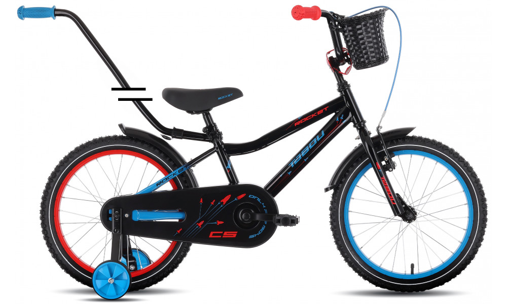 Velosipēds Tabou Rocket CS 18 black-blue - 1