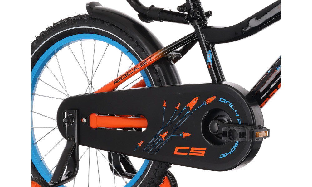 Velosipēds Tabou Rocket CS 18 black-orange - 3