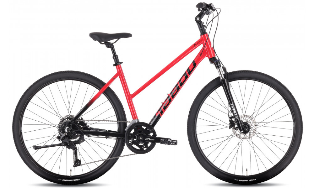 Velosipēds Tabou Flow 3 W 17 black-red - 1