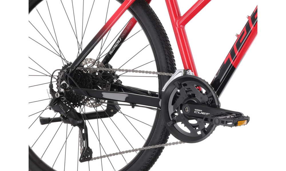 Velosipēds Tabou Flow 3 W 17 black-red - 3