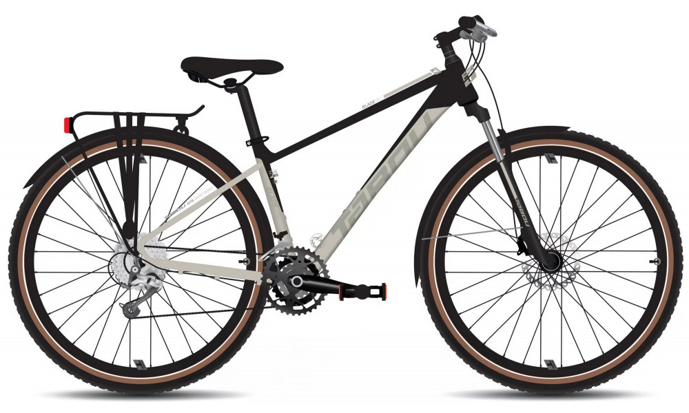 Velosipēds Tabou Blade 29 3 EQ grey-black 