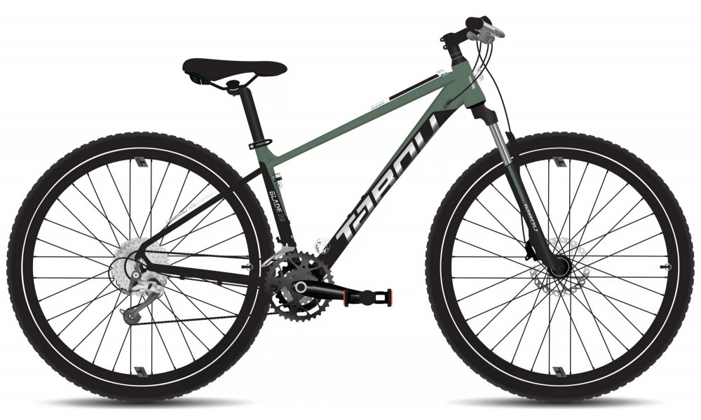 Velosipēds Tabou Blade 29 2 black-green 