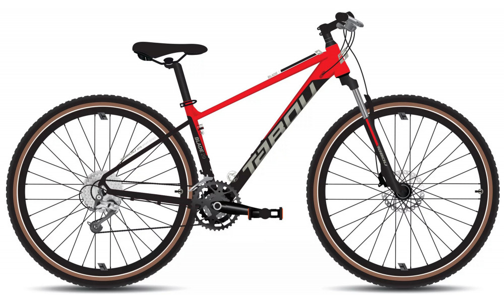 Velosipēds Tabou Blade 29 1 black-red 