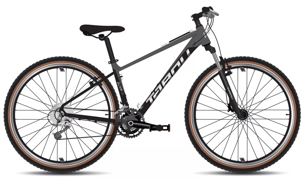 Velosipēds Tabou Blade 29 0 black-anthracite 