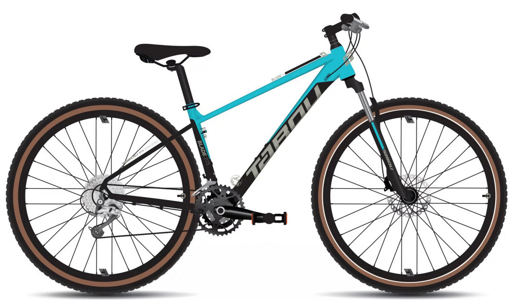 Velosipēds Tabou Blade 27.5 4 black-turq 