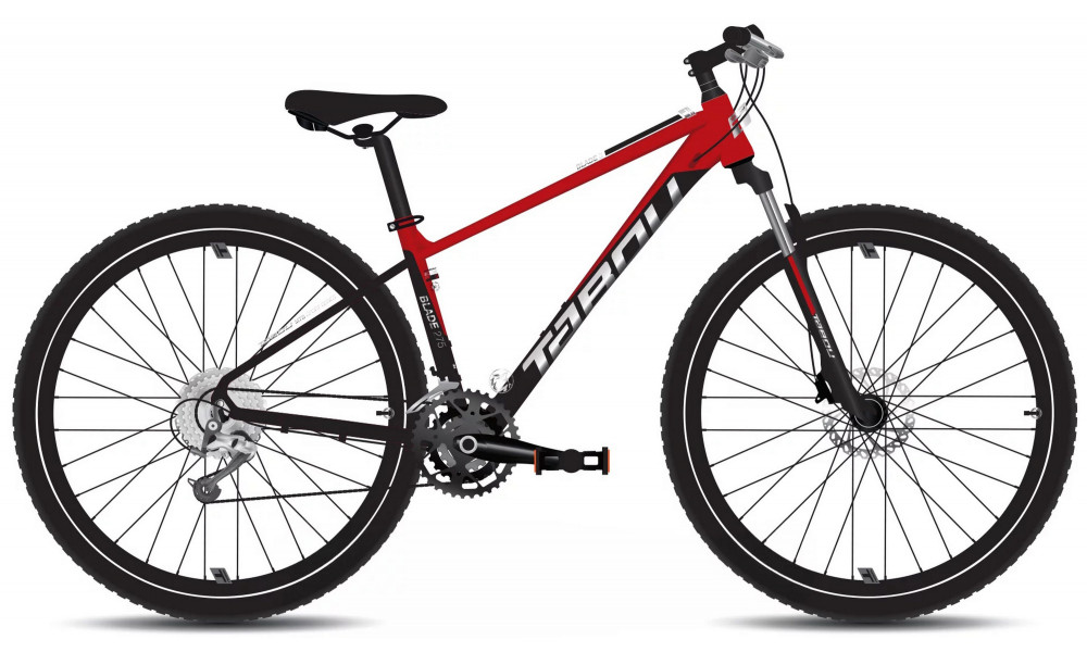 Velosipēds Tabou Blade 27.5 3 black-red 