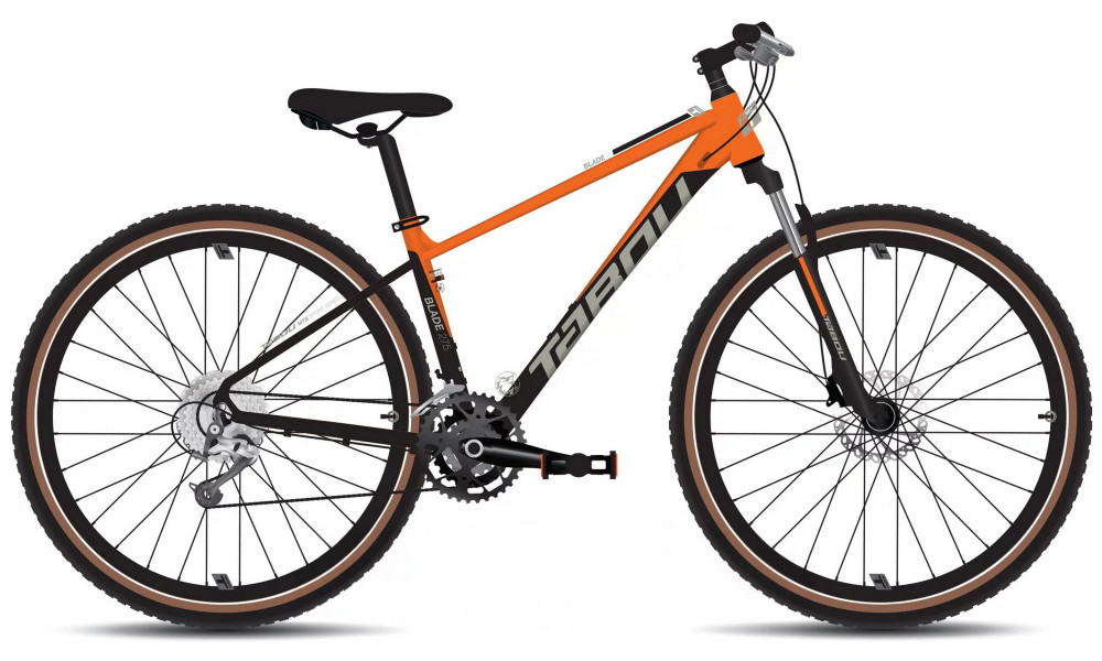 Velosipēds Tabou Blade 27.5 2 black-orange 