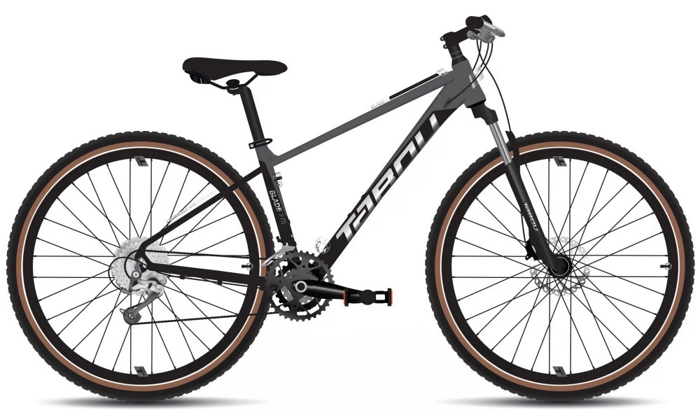 Velosipēds Tabou Blade 27.5 2 black-anthracite 