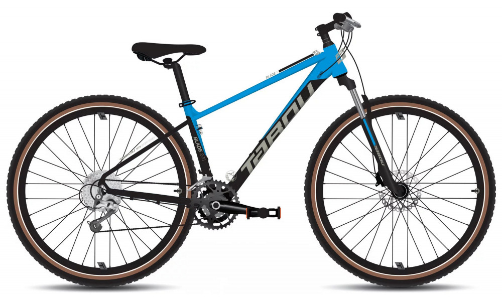 Velosipēds Tabou Blade 27.5 1 black-blue 