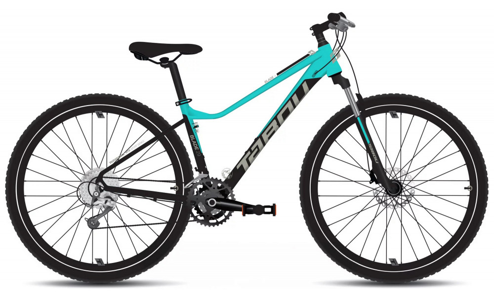 Velosipēds Tabou Blade 29 4 W black-mint 