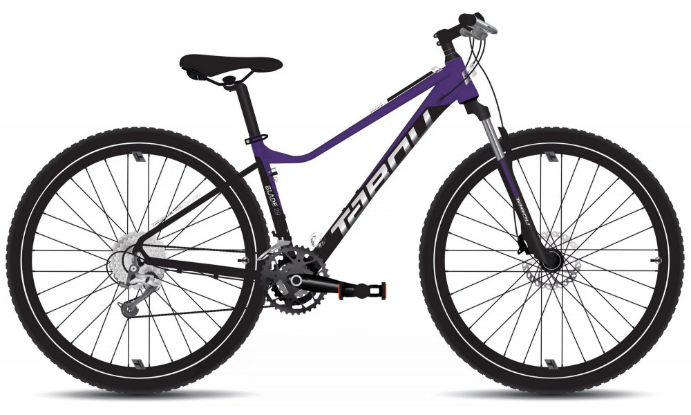 Velosipēds Tabou Blade 29 3 W black-purple 