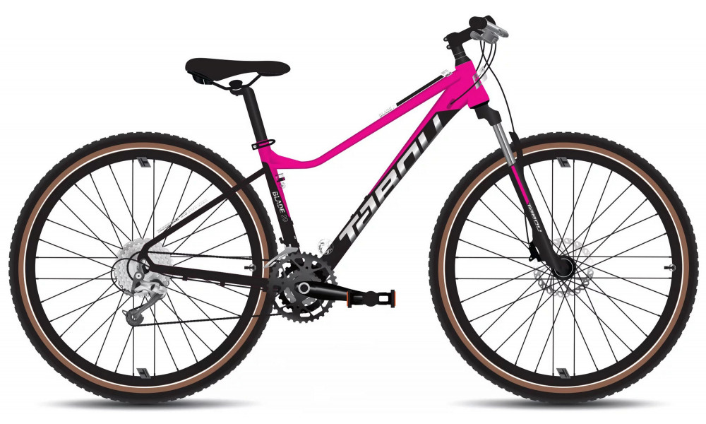 Velosipēds Tabou Blade 29 2 W black-fuxia 