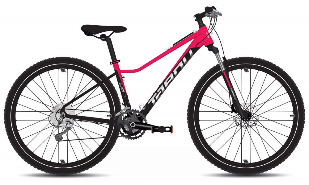 Velosipēds Tabou Blade 27.5 2 W black-red 