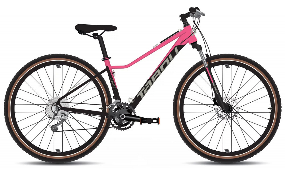 Velosipēds Tabou Blade 27.5 1 W black-pink 