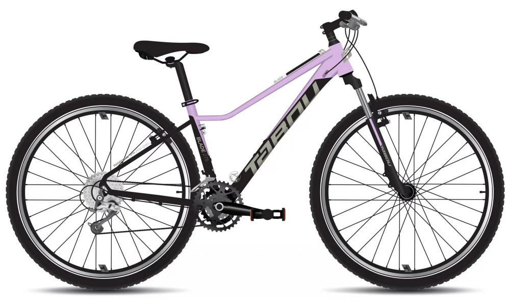 Velosipēds Tabou Blade 27.5 0 W black-lavender 