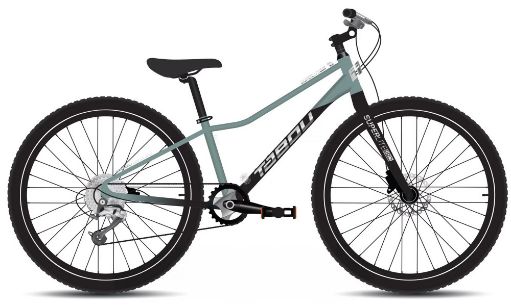 Velosipēds Tabou Superlite Pro 26 grey-black 