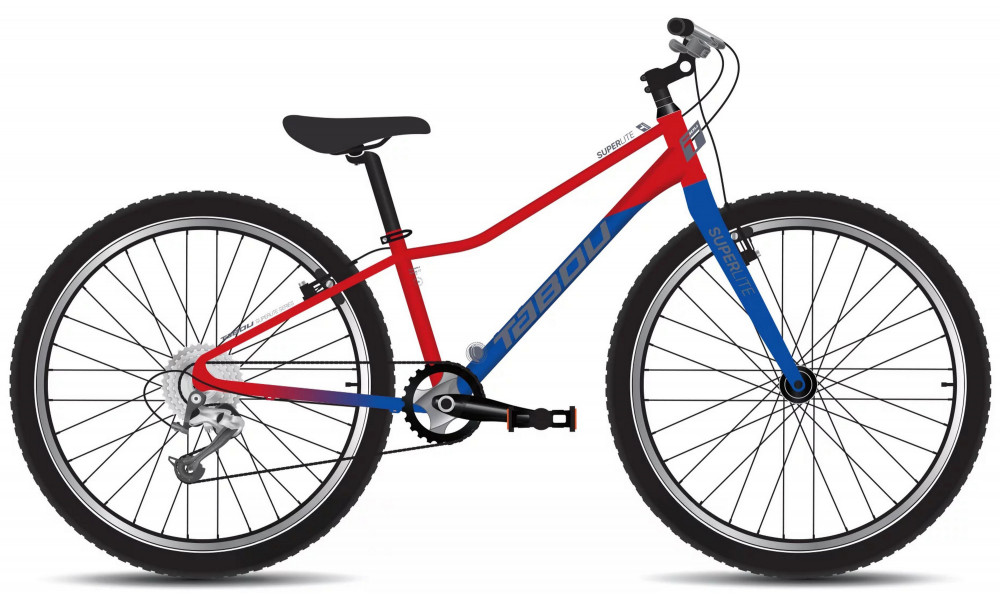 Velosipēds Tabou Superlite 26 red-blue 