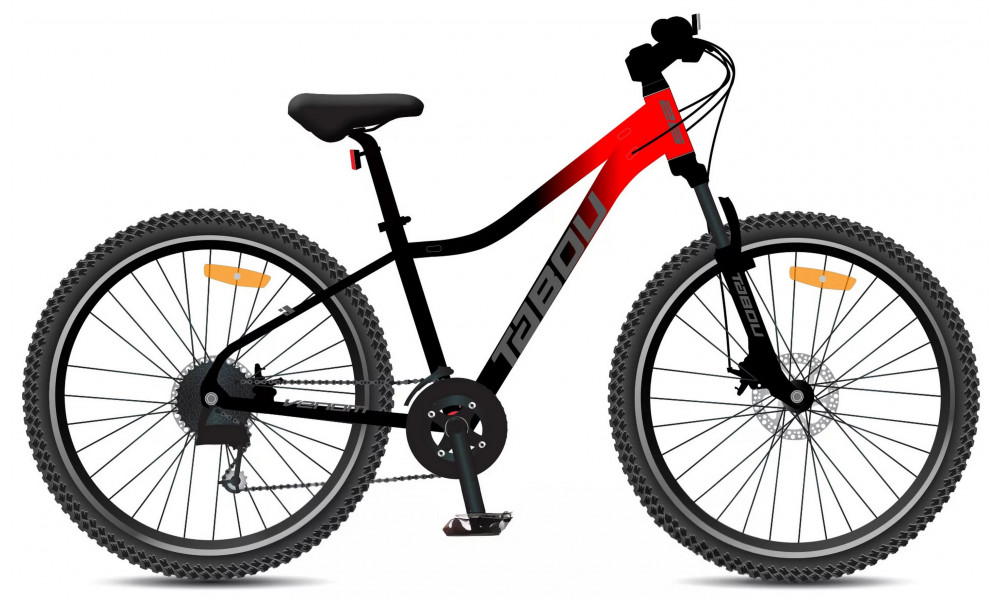 Velosipēds Tabou Venom 4.0 26 red-black 