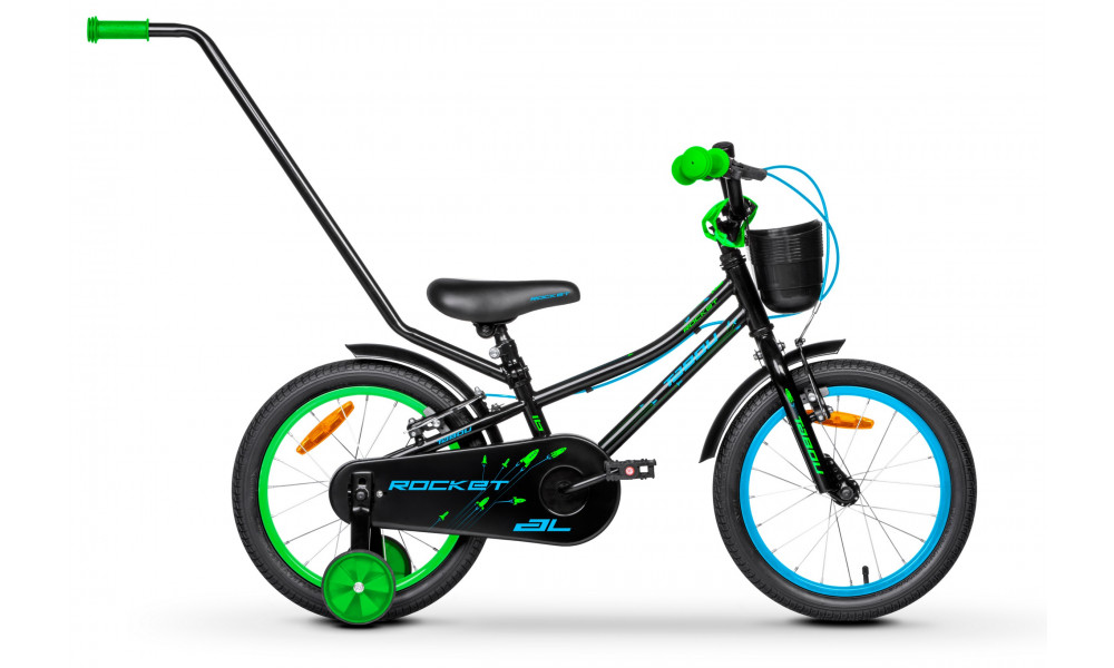 Velosipēds Tabou Rocket AL 14 black-blue 