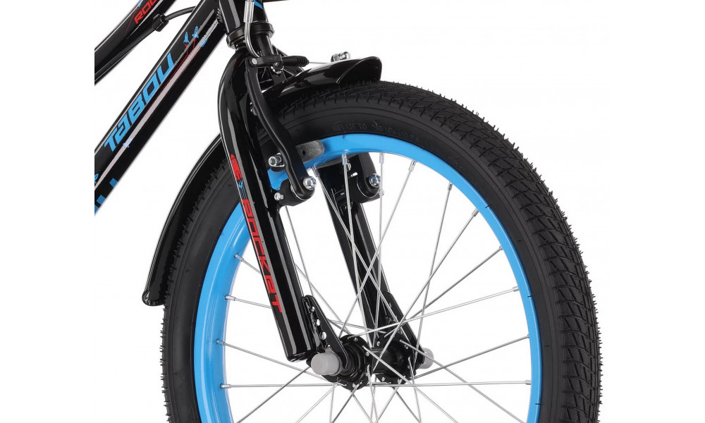 Velosipēds Tabou Rocket AL 12 black-red - 4