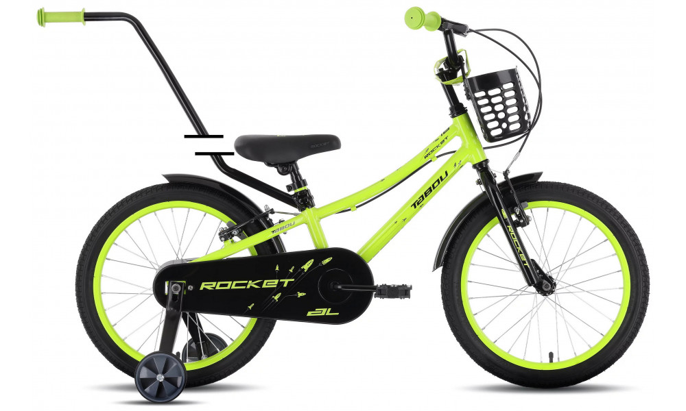 Velosipēds Tabou Rocket AL 12 green-grey - 1