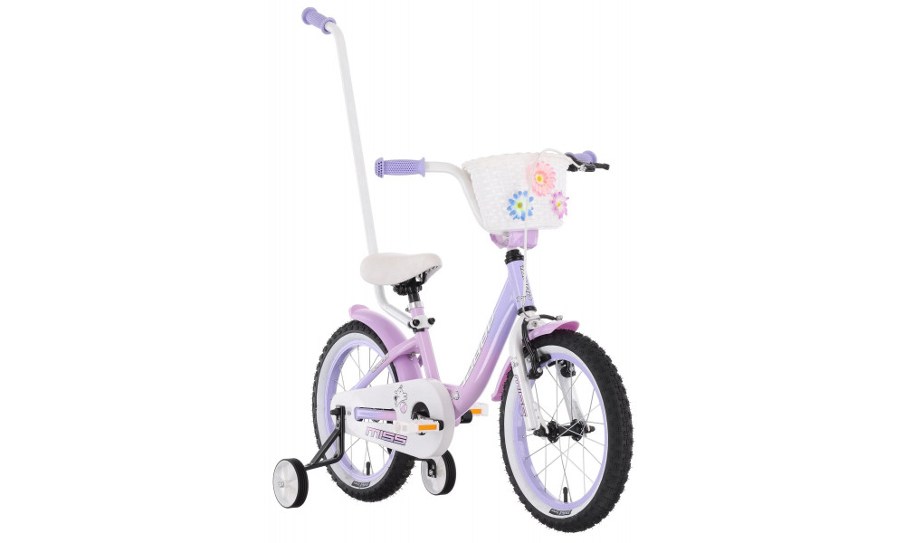 Velosipēds Tabou Miss Alu 14 melrose-lavender - 2