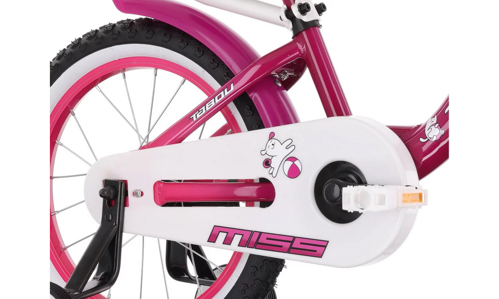 Velosipēds Tabou Miss Alu 14 pink-purple - 3
