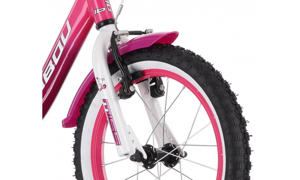 Velosipēds Tabou Miss Alu 14 pink-purple - 4