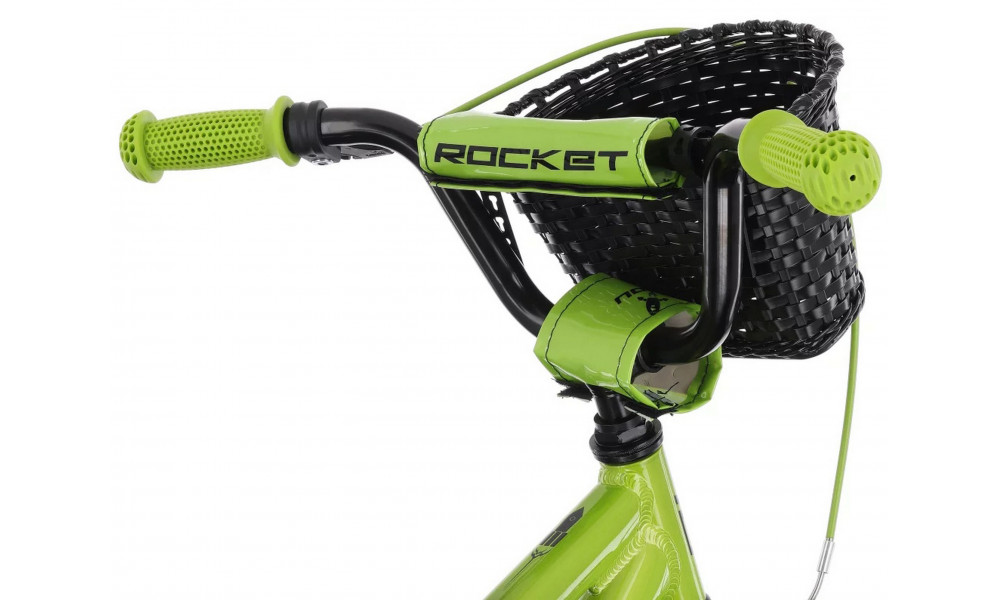 Velosipēds Tabou Rocket Alu 16 black-green - 6