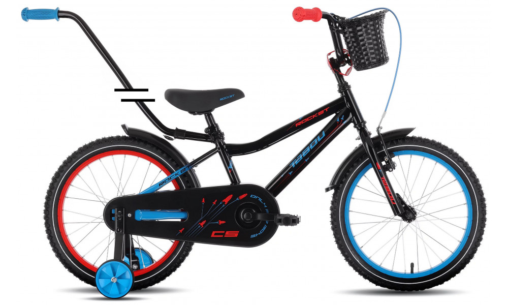 Velosipēds Tabou Rocket CS 12 black-blue - 1