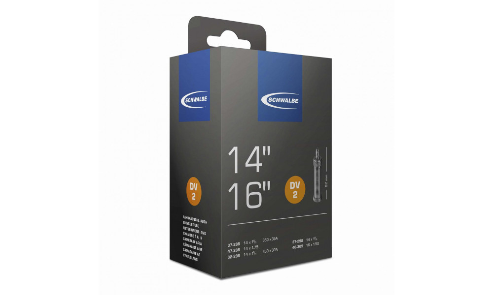 Kamera 14" Schwalbe DV2 (37/47-288) - 1