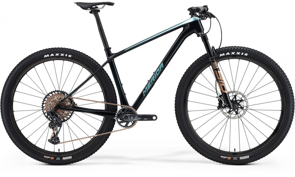 Velosipēds Merida BIG.NINE 8000 2021 teal-silver-teal - 1