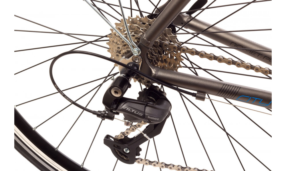Velosipēds Romet Mistral City 2016 graphite - 2