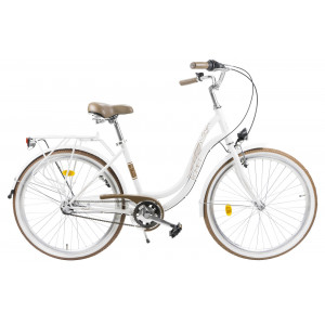 Velosipēds Romet Angel 3 26" 2018 white Velosipēds Romet Angel 3 26" 2018 white