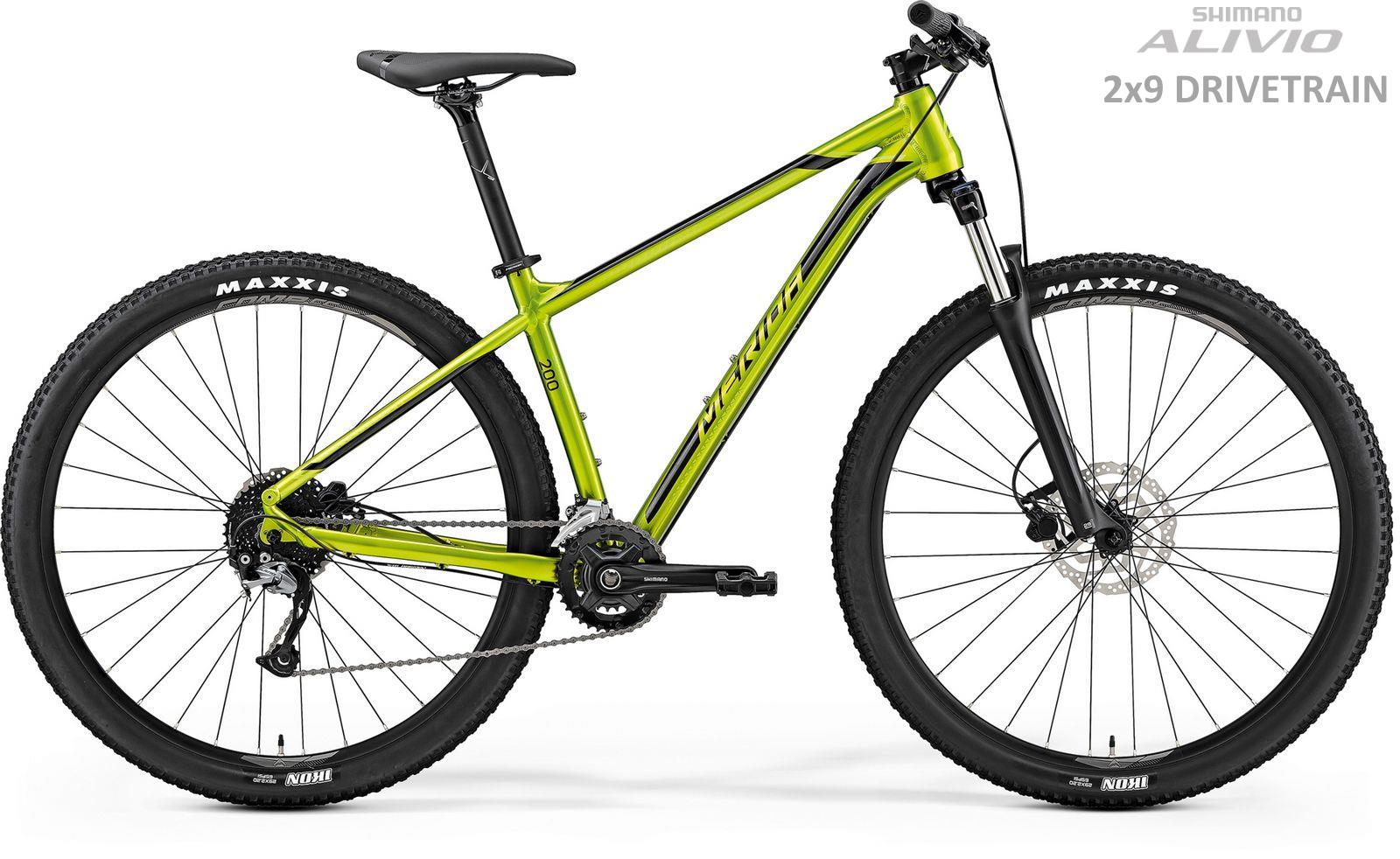 Velosip ds Merida BIG.NINE 200 2019 glossy olive Bikko.lv