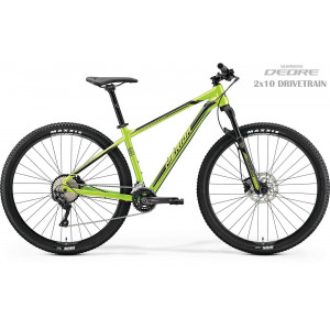 Velosip ds Merida BIG.SEVEN 500 2019 green Bikko.lv