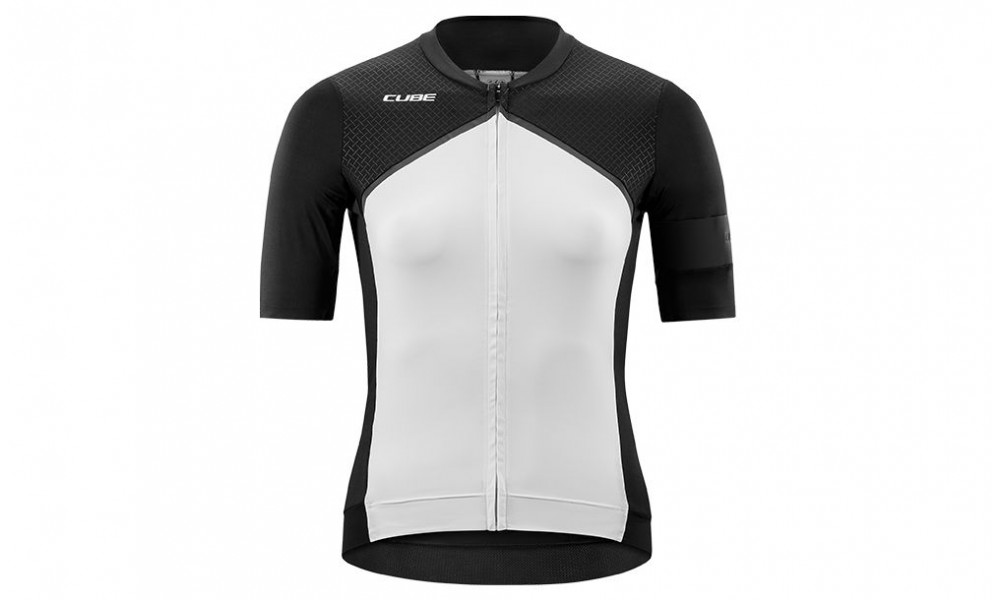 Jersey Cube Blackline WS white'n'black S/S - 3