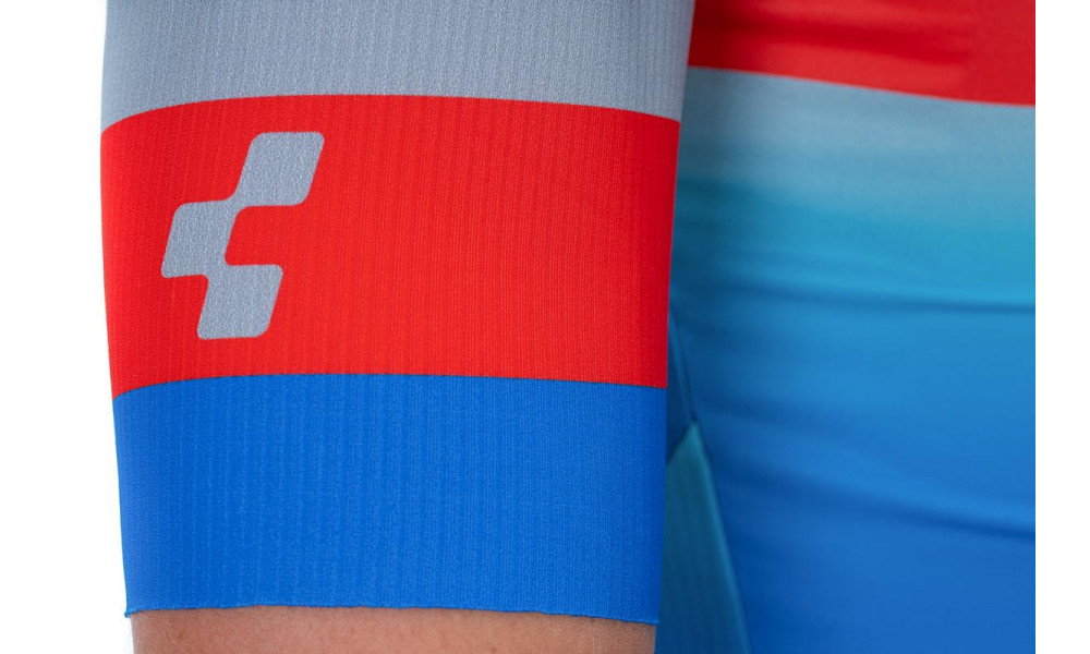 Jersey Cube Teamline S/S blue'n'red'n'grey - 3
