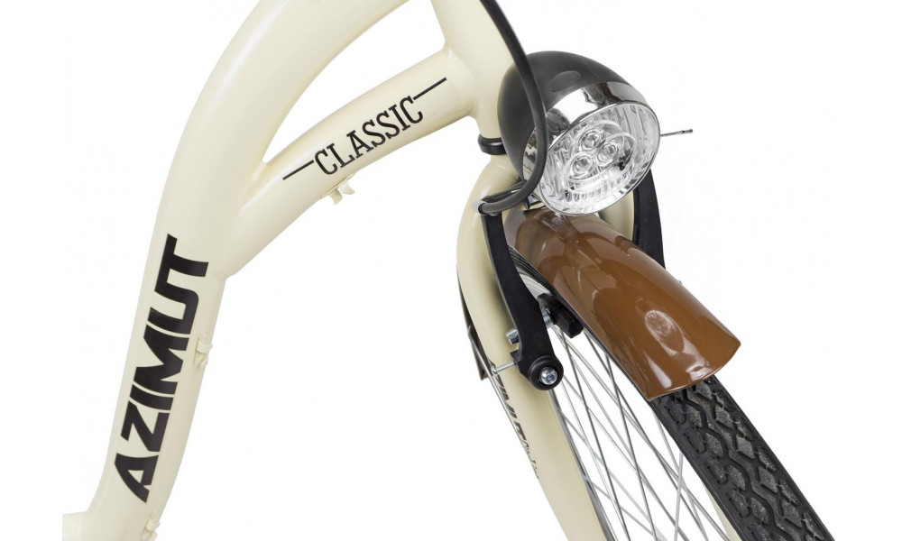 Velosipēds AZIMUT Classic 26" 2025 cream - 1