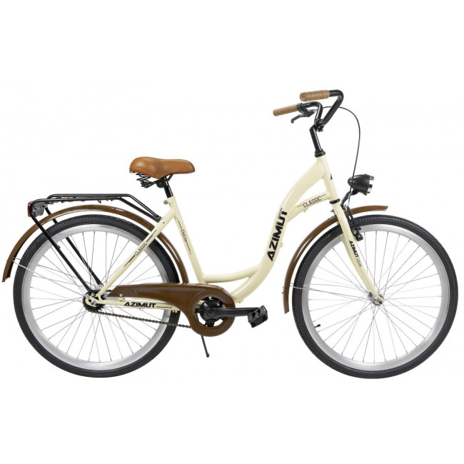 Velosipēds AZIMUT Classic 26" 2025 cream