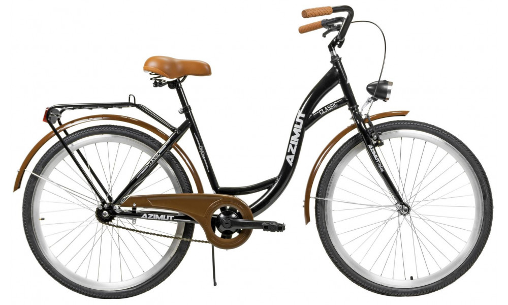 Velosipēds AZIMUT Classic 26" 2025 black - 1