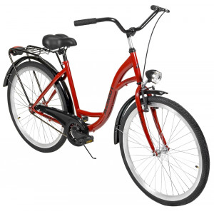 Velosipēds AZIMUT Classic 26" 2025 bordo