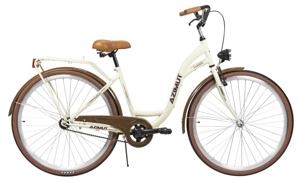 Velosipēds AZIMUT Classic 28" 2025 cream - 1