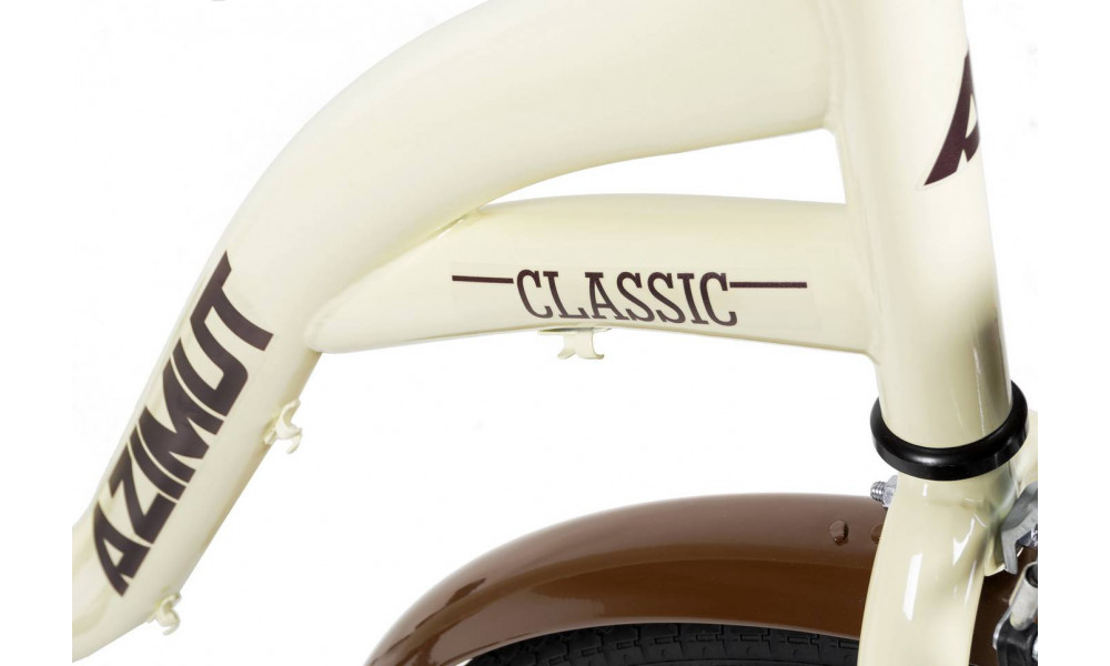 Velosipēds AZIMUT Classic 28" 2025 cream - 3
