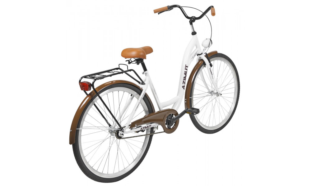 Velosipēds AZIMUT Classic 28" 2025 white - 2